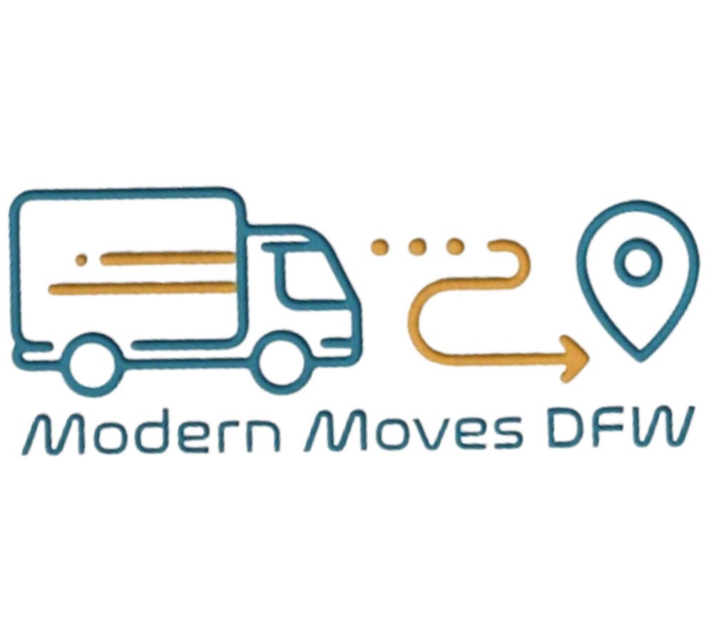 Moving company truck logo DFW professional movers