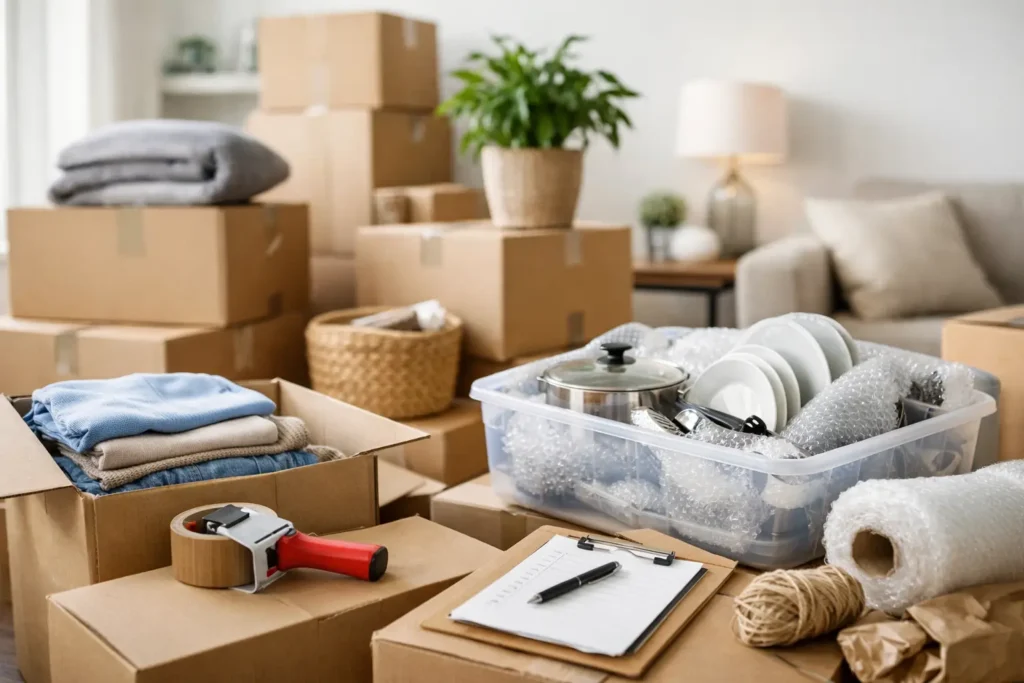 Apartment Move Packing Tips That Save Time