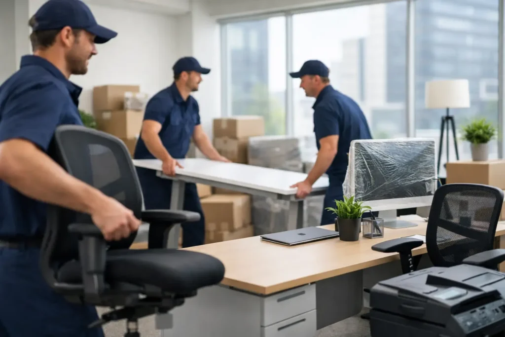 Do Movers Move Office Furniture? What to Expect