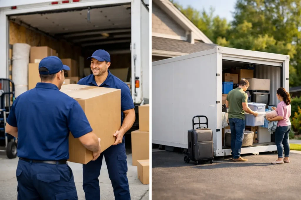 Full Service Movers vs Pod: Which Fits?